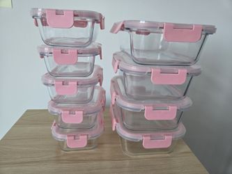 Glass Food Storage Containers with Lids