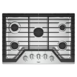 WHIRLPOOL Cooktop Gas WCG77US0HS 02310 .