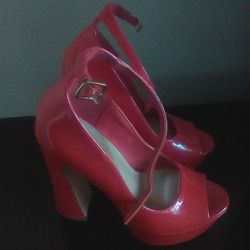 Pazzle Red Heels Size 6