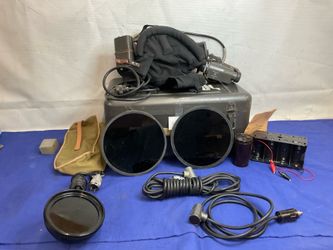 Soviet army PNV-57 tanker helmet and NVG