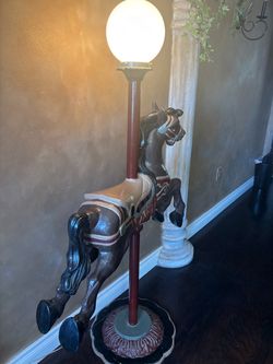 Vintage Carousel 5’ Horse