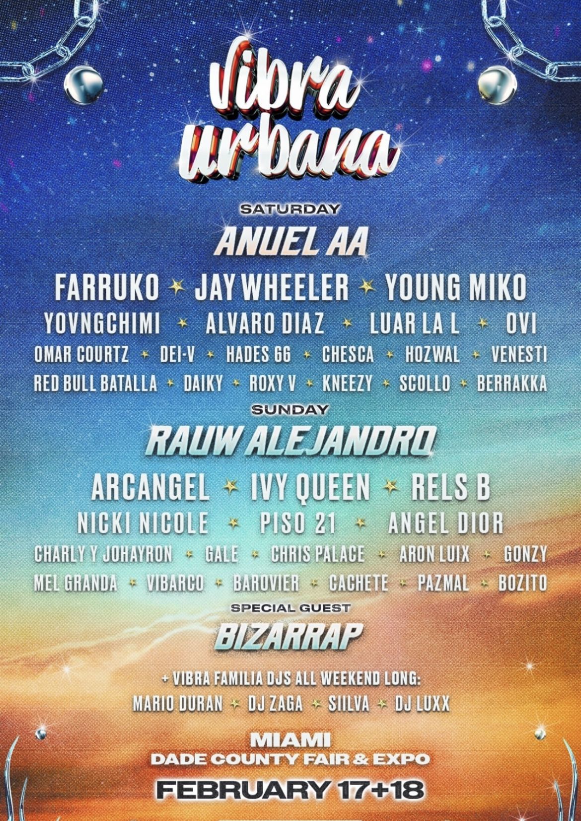 Vibra urbana ticket