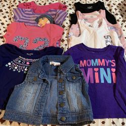 2T Bundle Of Shorts/Skirt And Tops
