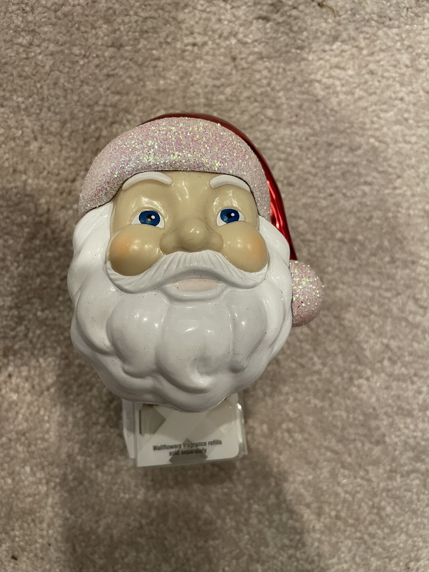 SANTA Bath and Body NEW Christmas Wallflower Fragrance Night Light NWT