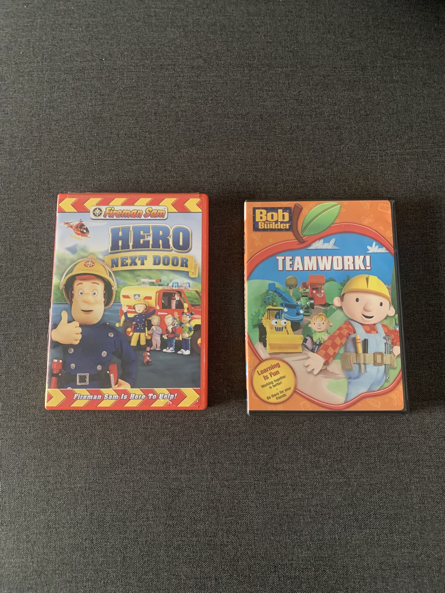 DVD’s Children Movies For Your Kids To Watch & Enjoy Fireman Sam Hero Next Door Bob the Builder Teamwork