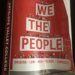 Political Science Book Antelope Valley College