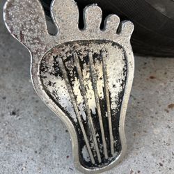 Vintage HOT RAT ROD Big Bare Foot Gas Pedal 1970's 