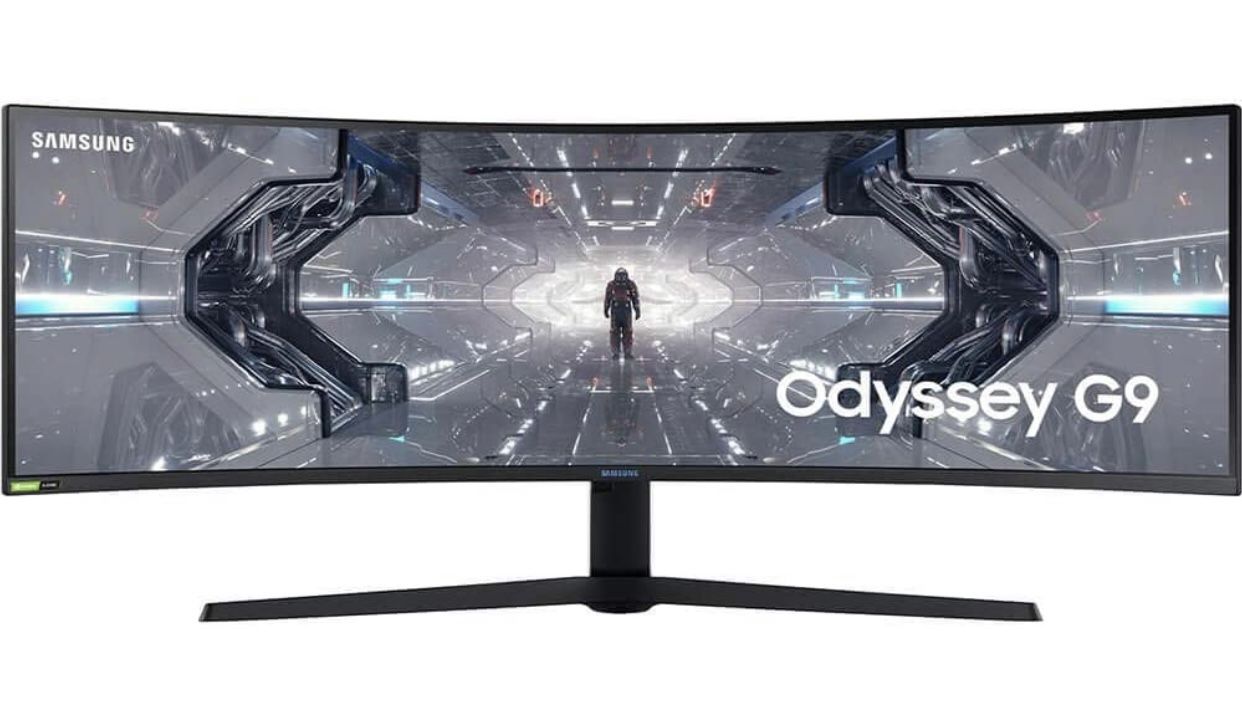 SAMSUNG 49-inch Odyssey G9 Gaming Monitor | QHD, 240hz, 1000R Curved, QLED, NVIDIA G-SYNC