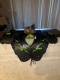 Youth XL Football pads + backplate