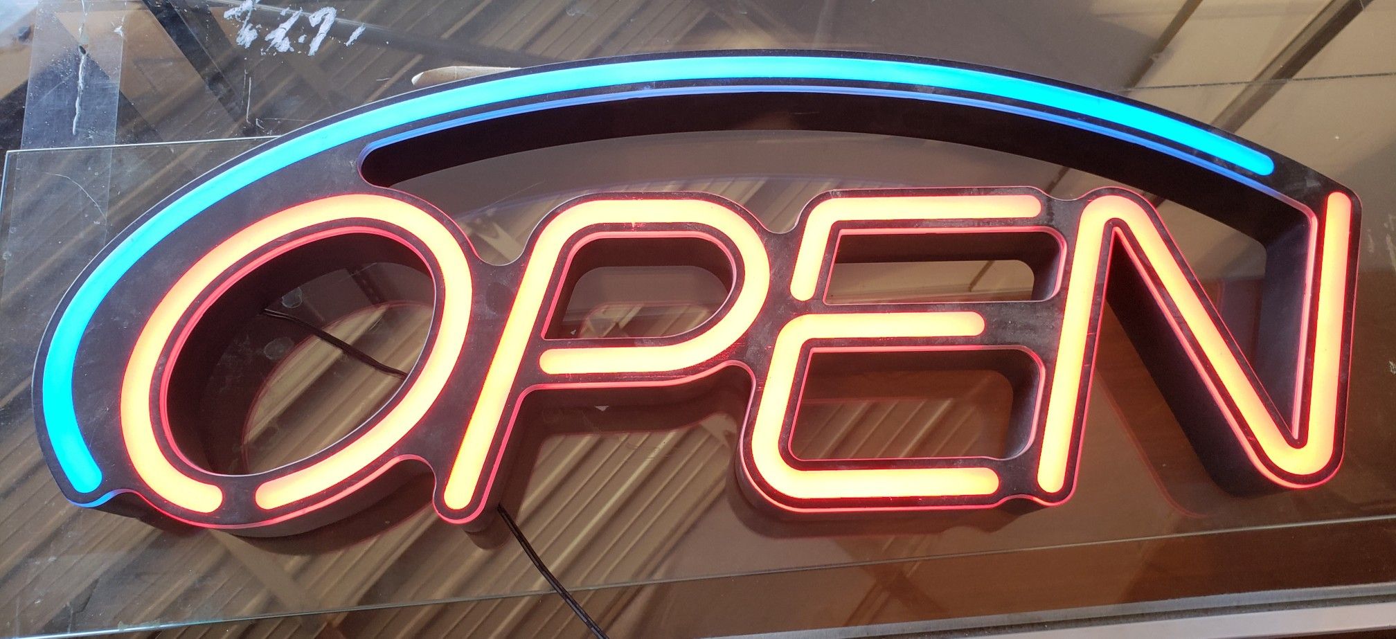Open led sign