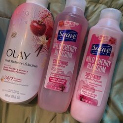 body wash & hair