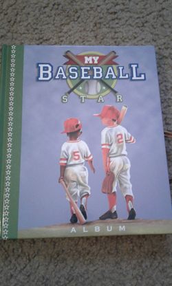 Baseball photo album