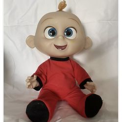 Incredibles 2 Talking Baby Jack Jack 13" Figure Doll Sounds & Lights Up Works