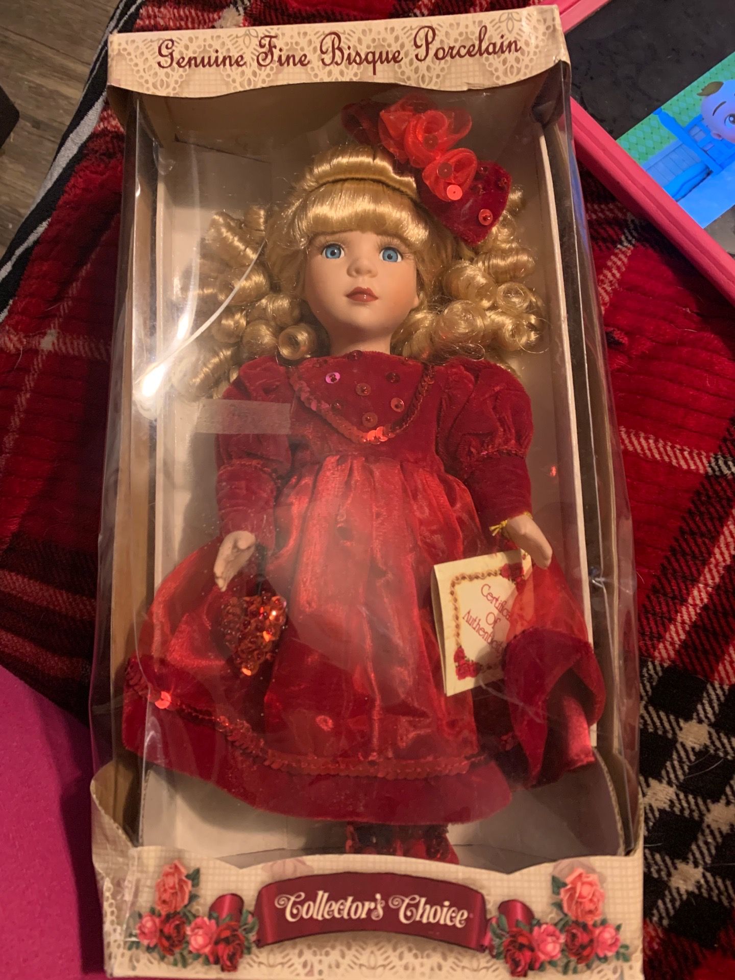 Genuine Fine Bisque Porcelain Collectors Choice Doll