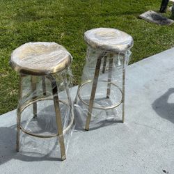 Gold Stools X2 