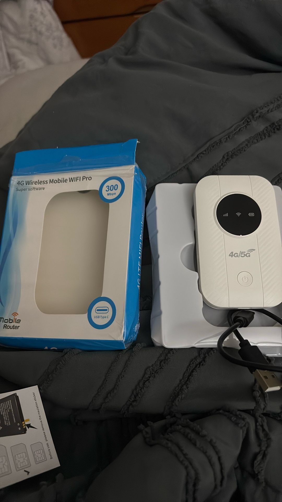 Wi Fi Mobile Router Open Box Never Used Needs Sim