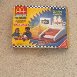 Mc Donalds Pie Maker Toy