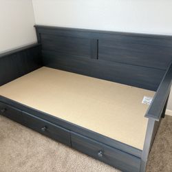 Blue Bed Frame