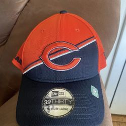 Chicago Bears New Era NFL Sideline Flexfit Hat ML