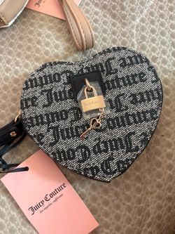 Juicy Couture Heart-Shaped Mini Crossbody Bag