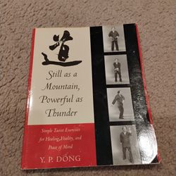 Taoist Exercise Book- Still as a Mountain Powerful as Thunder- YP Dong 