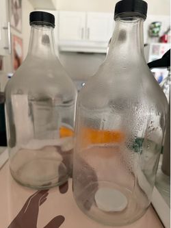 2 Glass Jugs