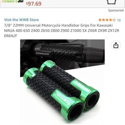 New Kawasaki Bike Grips 