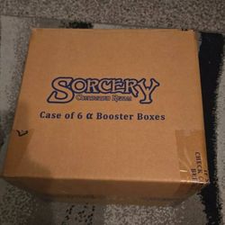 Sorcery Contested Realm  TCG ALPHA Sealed Booster Case 