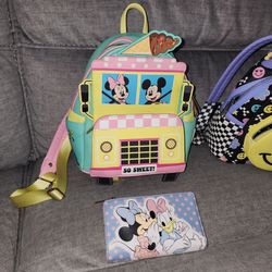 New Loungefly Disney  Backpacks & Wallet