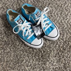 Turquoise Converse 