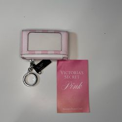 Victoria’s Secret V  Card Case Wallet NWT