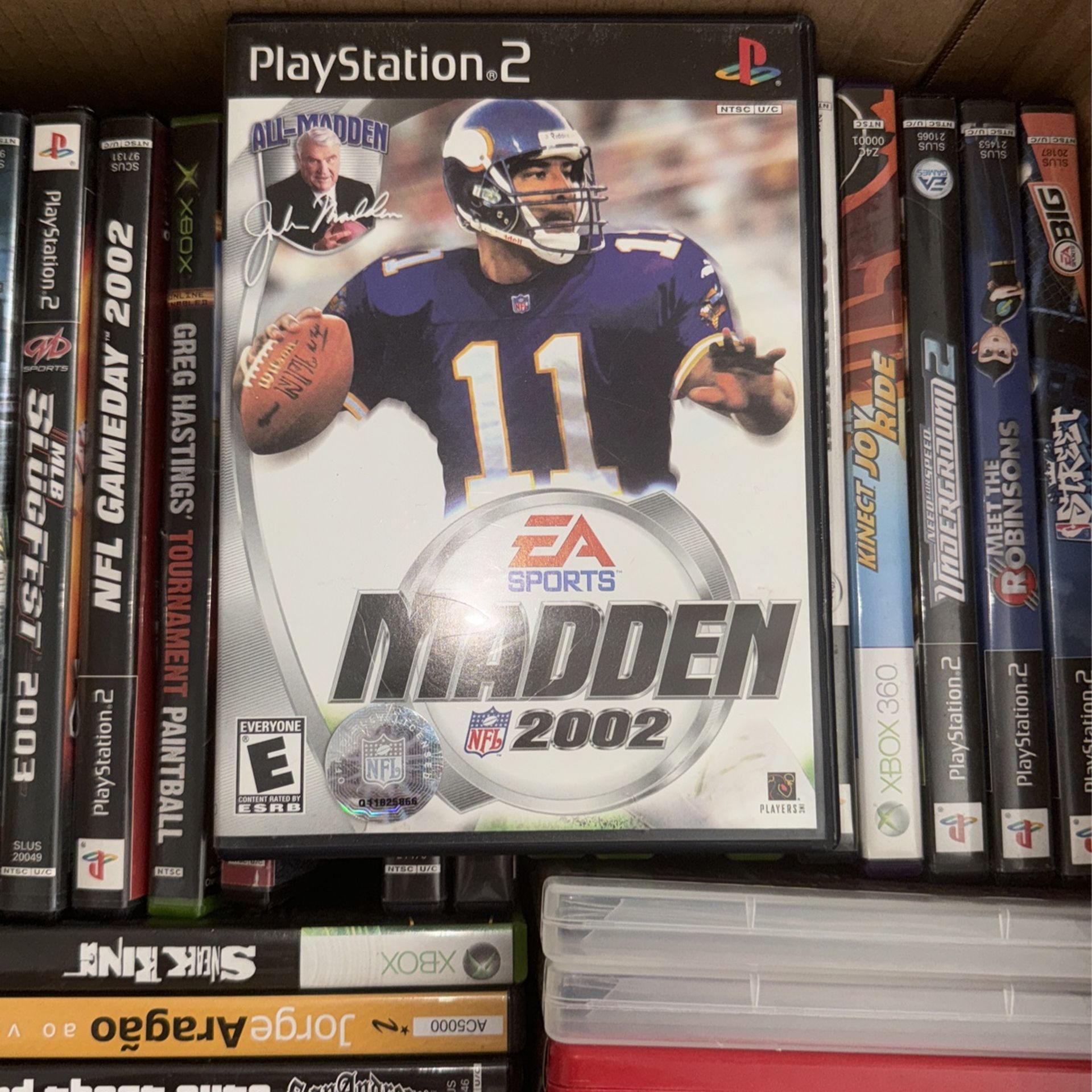 PS2 Madden 2002