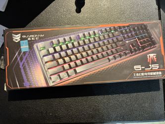 Sunsonny S-J5 wired mechanical gaming keyboard