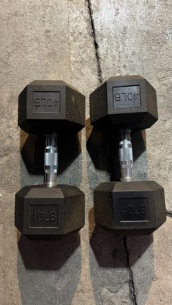 40lb dumbbells