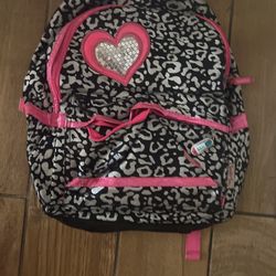twinkle toes light up heart backpack