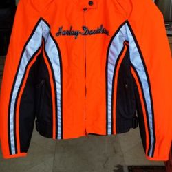 HARLEY DAVIDSON WOMAN HI VIS REFLECTIVE  JACKET