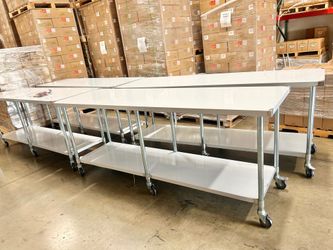 New stainless steel work tables nsf NORDSTEEL brand 