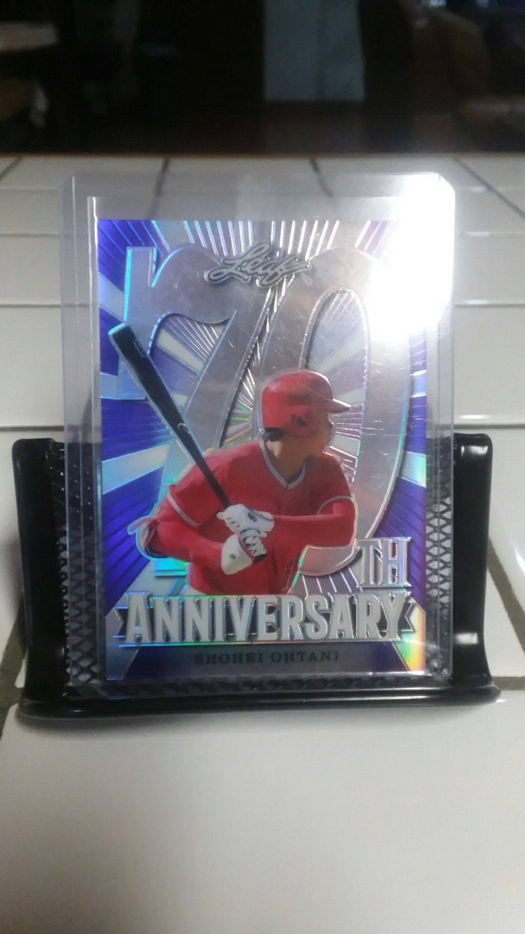 Shohei Ohtani 70th leaf anniversary purple 22/25