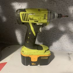 Ryobi 18v Impact Drill & Battery 