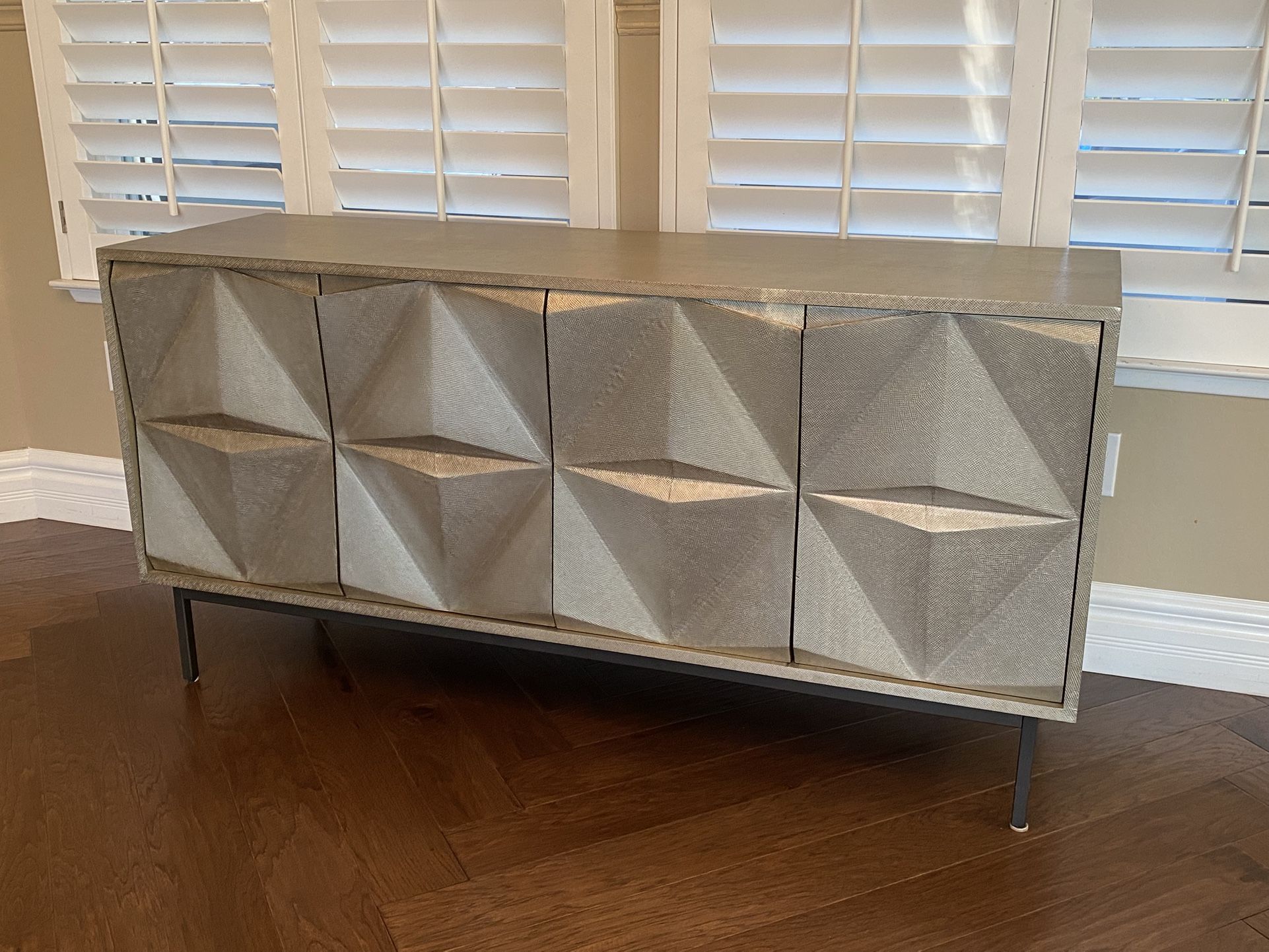 West Elm Geo Cabinet 