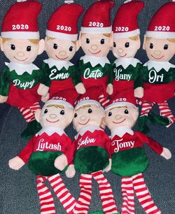 Custom Elves With Your Child’s Name 