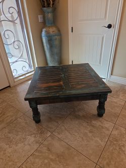 Rustic southwest style coffee table