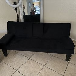 2 Black Futons 