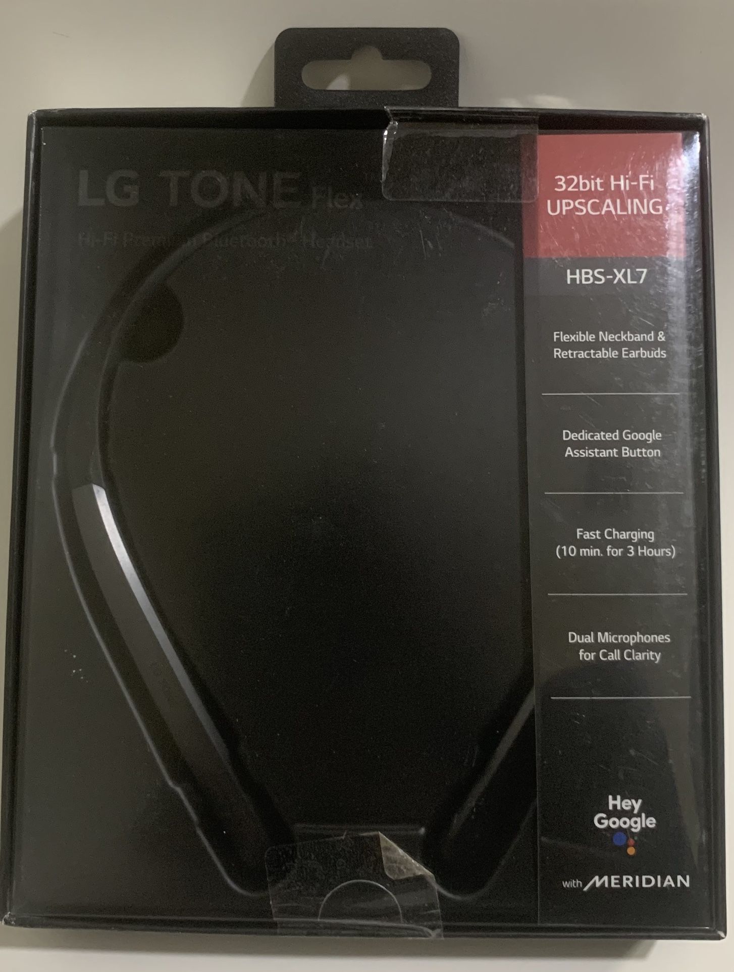 LG TONE Flex Wireless Bluetooth Stereo Neckband Earbuds HBS-XL7