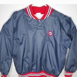 Vintage Boston Red Sox Windbreaker Jacket Mens Size Large