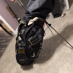 Golf Bag And Club Set 