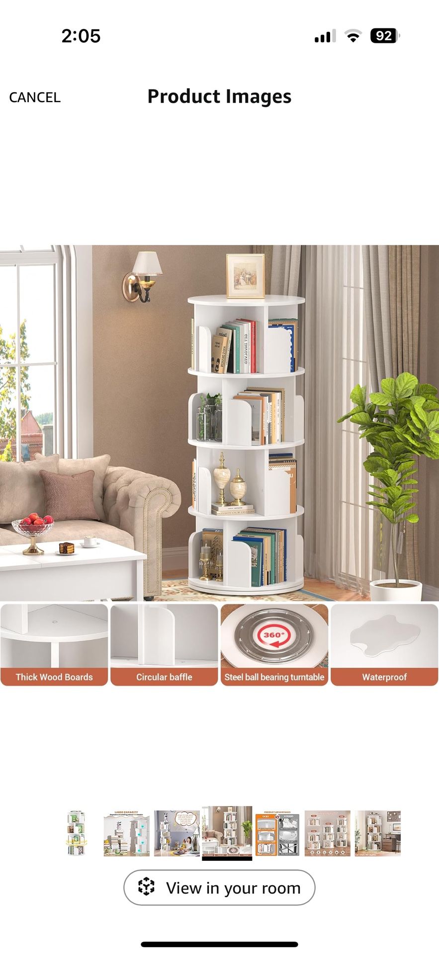 Bookcase Rotating
