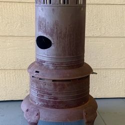 Vintage Antique Kerosene Heater, Cook Stove