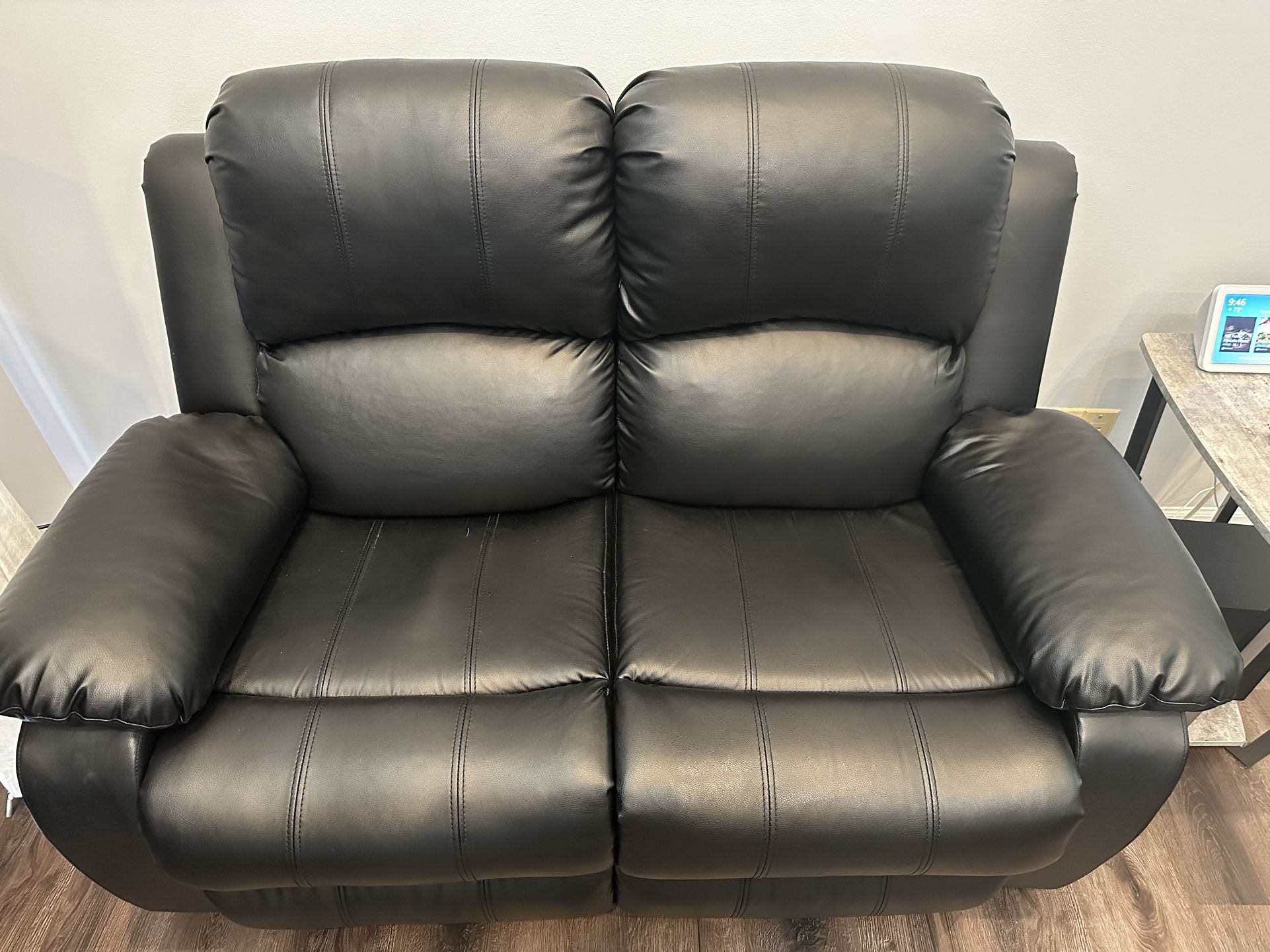 2 Black Leather Couches for Sale in Gurnee, IL OfferUp