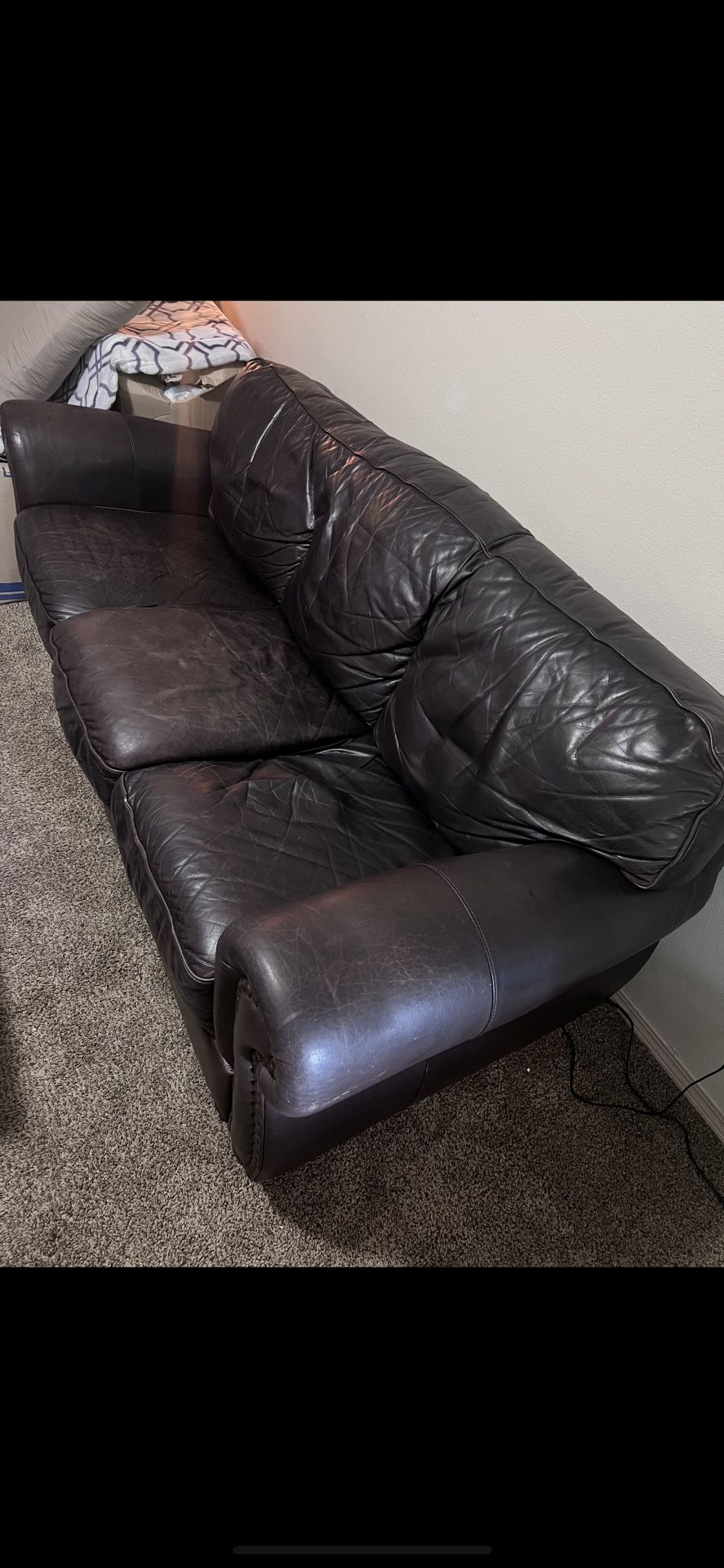 Leather Couch